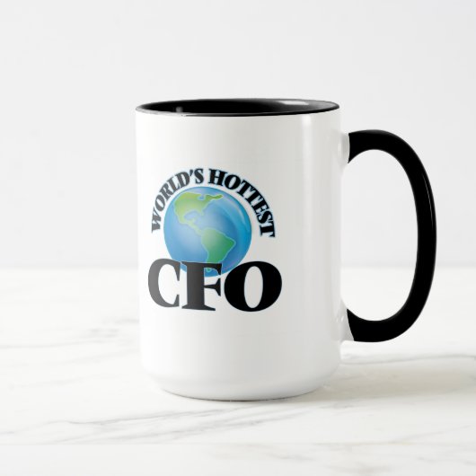 Mug Cfo le plus chaud du monde (Droite)