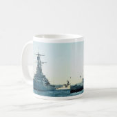 Mug CGN 39" USS le Texas", croiseur à propulsion (Devant gauche)