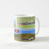 Mug CH Suisse - Chemin de fer Jungfrau (Devant droit)