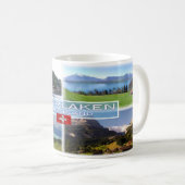 Mug CH Suisse - Interlaken - Lac Thun - Thunerse (Devant droit)
