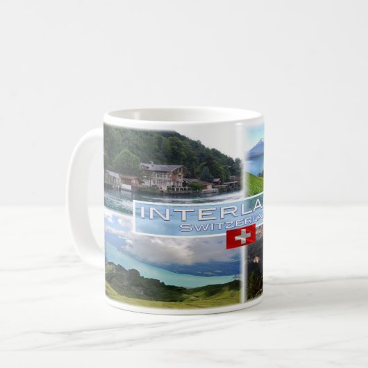 Mug CH Suisse - Interlaken - Lac Thun - Thunerse (Devant gauche)