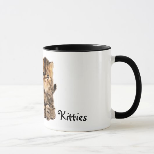 Mug Chabots de "mon Kitty" et chaton de Bubs (Droite)