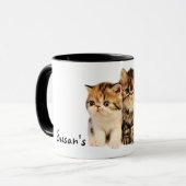 Mug Chabots de "mon Kitty" et chaton de Bubs (Devant gauche)