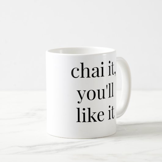 MUG CHAI IL VOUS L'AIMERA POUR ATTAQUER (Devant droit)