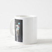 Mug Chaîne d'arboriste de l'électricien (Devant gauche)
