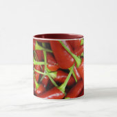 Mug Chaîne de cadeau de poivrons de piments rouges (Centre)