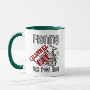 Mug Chaîne de pêche Chat Le Reel Deal Pêche