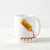 Mug Chaîne de vélo lube Cycle Mécanique (Devant droit)