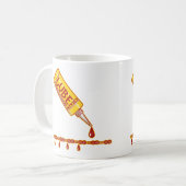 Mug Chaîne de vélo lube Cycle Mécanique (Devant gauche)