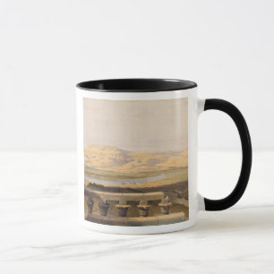 Mug Chaîne des montagnes libyenne du temple de Louxor