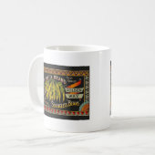 Mug Chaîne Étiquette de haricot Vegetable Pays (Devant gauche)