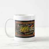 Mug Chaîne Étiquette de haricot Vegetable Pays (Gauche)