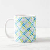 Mug Chaîne rectangulaire de couleurs vives géométrique (Gauche)