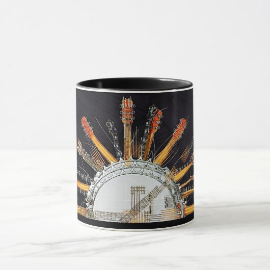 MUG CHAÎNES DE GUITARE AU SOLEIL (Centre)