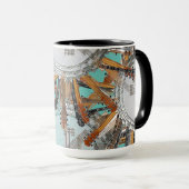 MUG CHAÎNES DE GUITARE AU SOLEIL (Devant droit)