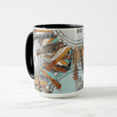 MUG CHAÎNES DE GUITARE AU SOLEIL (Devant gauche)