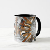 MUG CHAÎNES DE GUITARE AU SOLEIL (Devant droit)