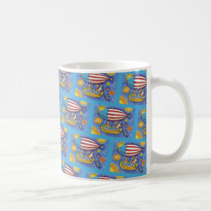 MUG CHAÎNES ET SOURIS HISS N'FITZ EN 4 JUILLET ZEPPELI