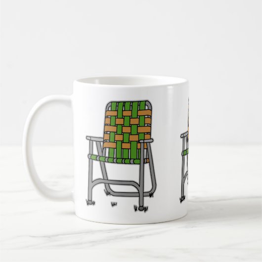 Mug Chaise de jardin pliante (Gauche)