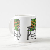 Mug Chaise de pelouse pliante (Devant gauche)