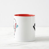 Mug Chaise et dent illustrées de dentiste (Centre)