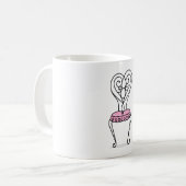 Mug Chaise rose (Devant gauche)