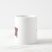 Mug Chaise rouge de la boue (Centre)