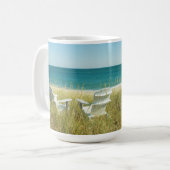 Mug Chaises Adirondack dans les Dunes (Devant gauche)