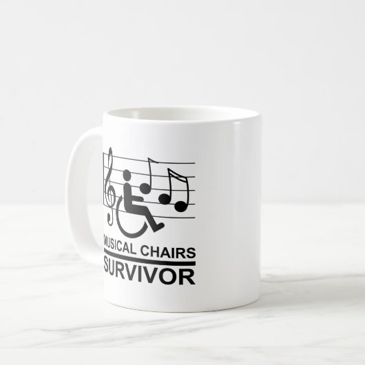 MUG CHAISES MUSICALES - SURVIVANT (Devant gauche)