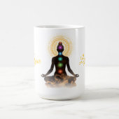 Mug Chakra Silhouette – Let Your Light Shin (Centre)