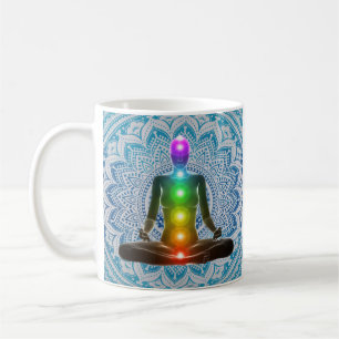 Mug Chakras, Mandala, Spirituel, Chakras