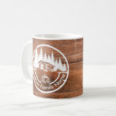 Mug Chalet Cabane Grange Maison de Campagne | Nom de F (Devant gauche)