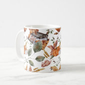 Mug Chalet d'automne Thanksgiving Orange Brown Home (Devant gauche)