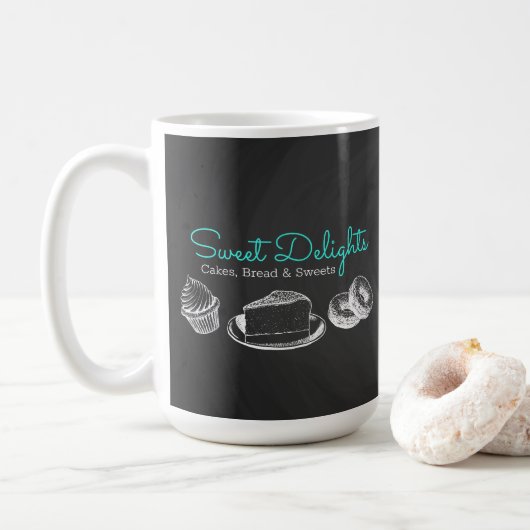 Mug Chalet de la boulangerie douce (Avec donut)