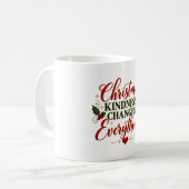 Mug Chaleur de Noël Change Tout (Devant gauche)