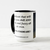 Mug Chaleur et chaud et flou (Devant gauche)