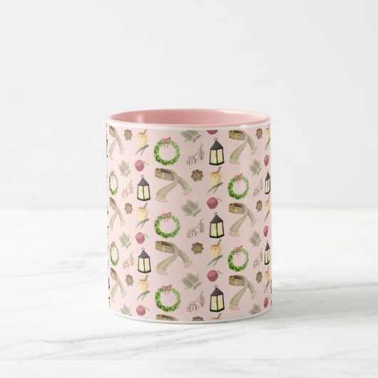 Mug Chaleur et douillet hiver (Centre)