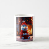 Mug Chaleur hivernale - Conception confortable de la M (Centre)