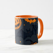 Mug Chaleureux Citrouille Jack-O'-Lantern d'Hallow (Devant droit)