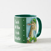 MUG CHALEUREUX GIRAFFE IRLANDAIS, ST. PATRICK'S DAY MU (Devant droit)
