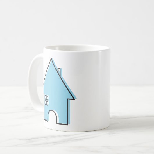 Mug Chambre (bleue) (Devant gauche)