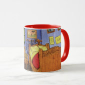 Mug Chambre de Vincent à Arles par Vincent van Gogh (Devant droit)