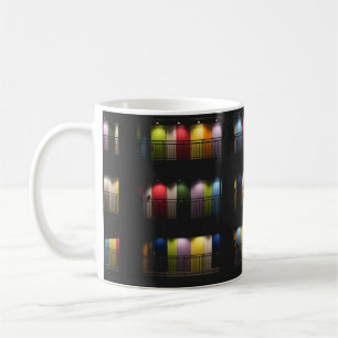 MUG CHAMBRES AVEC PORTES DE COULEUR ÉTABLIE