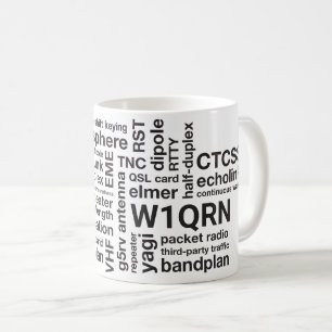 Mug Chameau amateur Radio Clouage de mot avec Calling