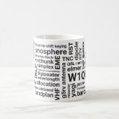 Mug Chameau amateur Radio Clouage de mot avec Calling (Centre)