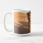 Mug Chameau dans le désert d'Oman (Gauche)