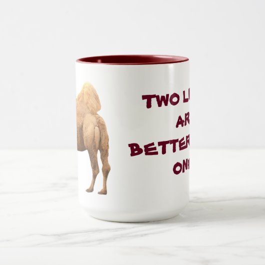 MUG CHAMEAU DE 2 BOSSES (Centre)