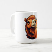 Mug Chameau dromadaire tête (Devant gauche)