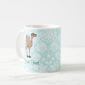 Mug Chameau mignon de bande dessinée (Devant gauche)