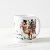 Mug Chameau Whimsical Mercredi Jour de la Humpe (Devant droit)